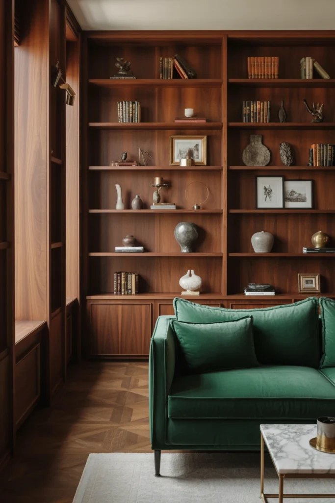 Built-In Wall Shelving