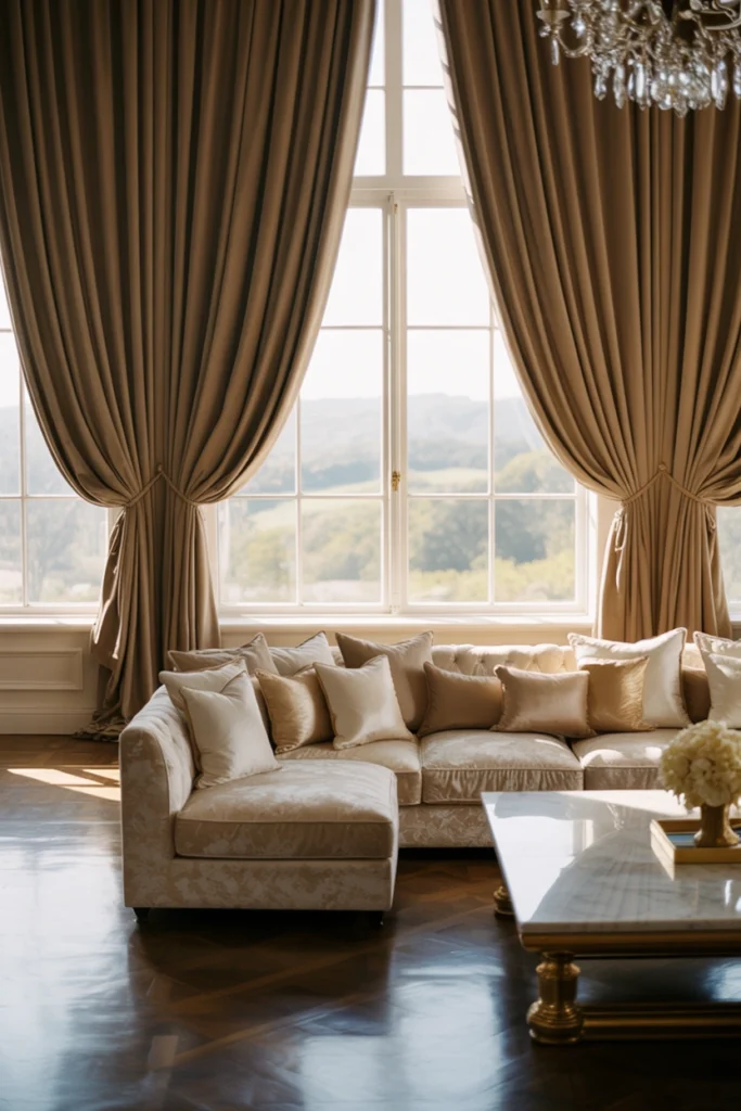 Floor-to-Ceiling Curtains