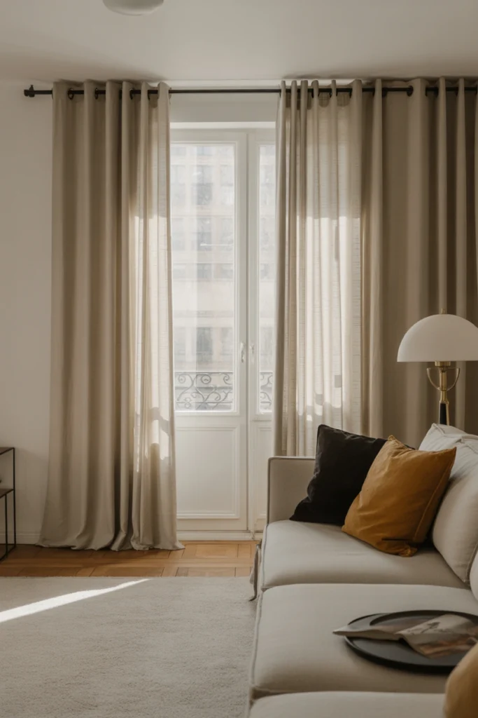 Floor-to-Ceiling Curtains