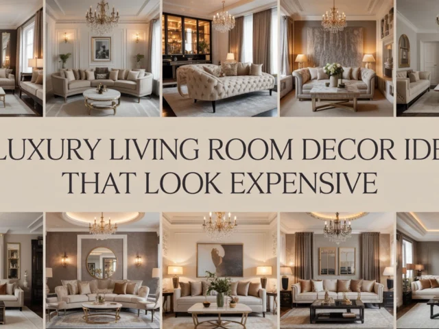 Luxury Living Room Decor Ideas That Look Expensive