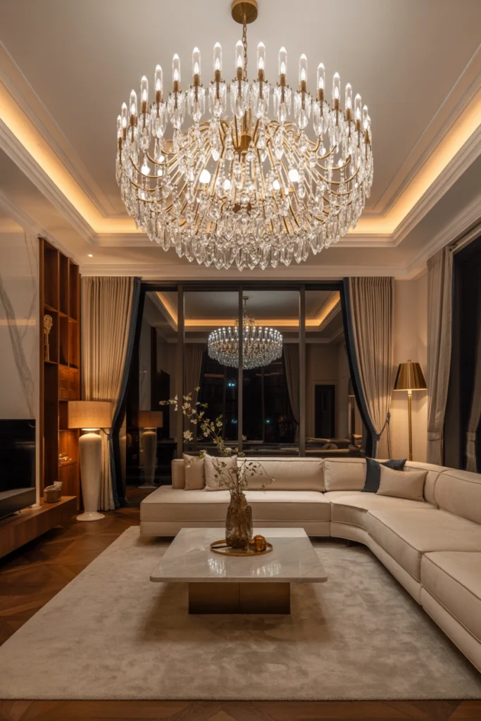 Oversized Statement Chandeliers