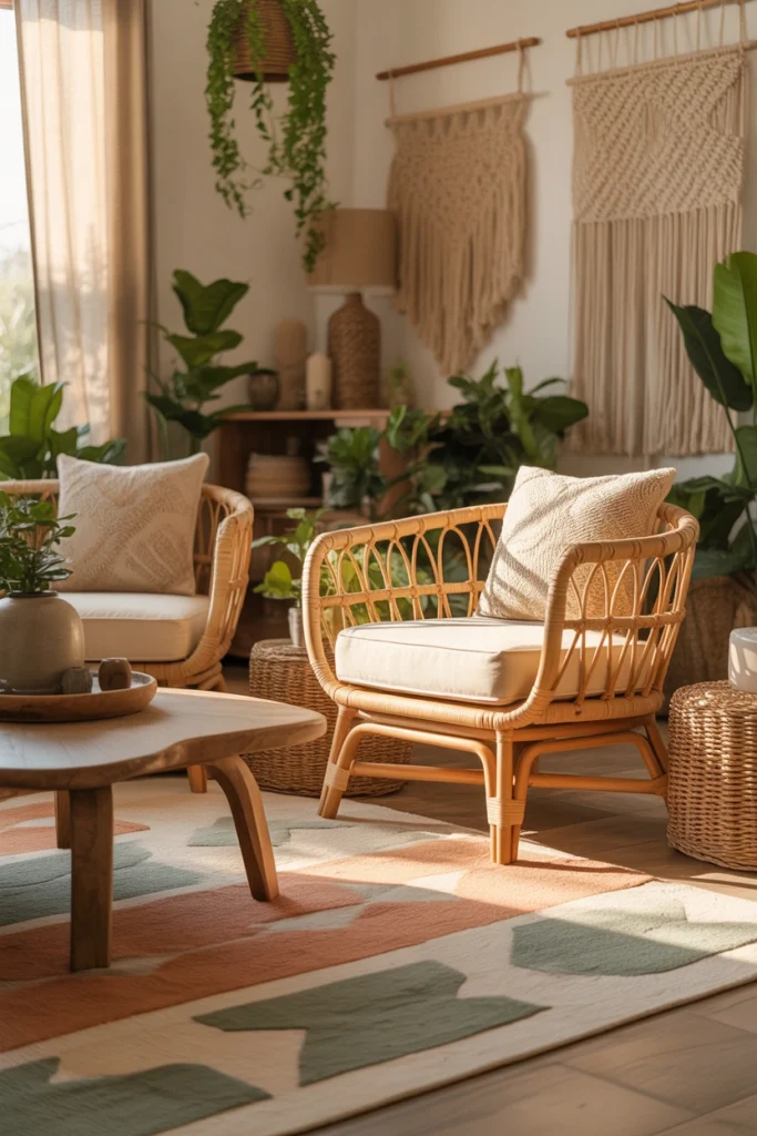 Rattan Furniture Accents