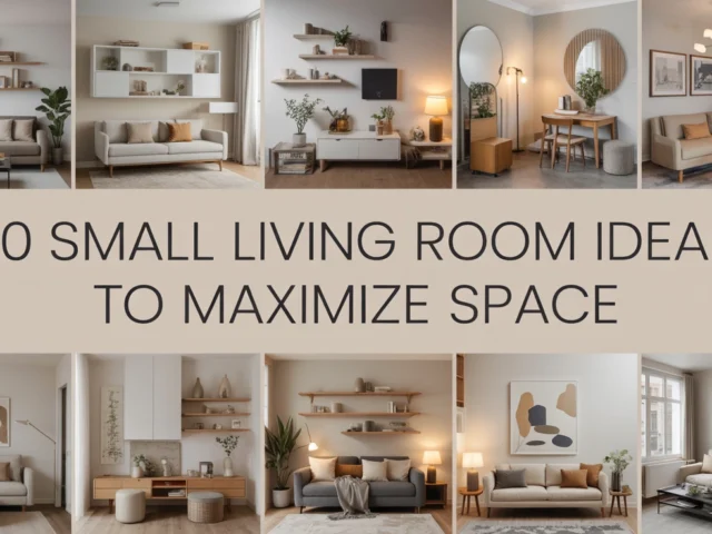 Small Living Room Ideas to Maximize Space