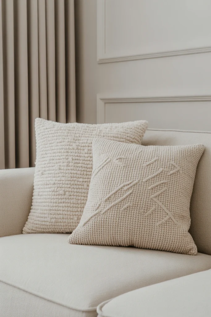 Textured Throw Pillows