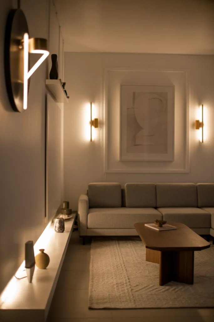 Try Wall Mounted Lighting