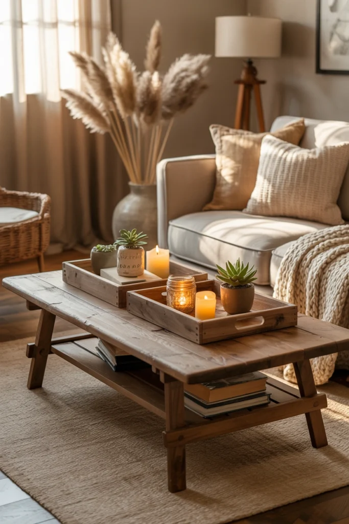 Use Wooden Decor Accents