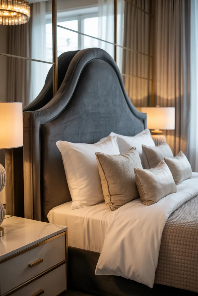 Arch-Shaped Headboard