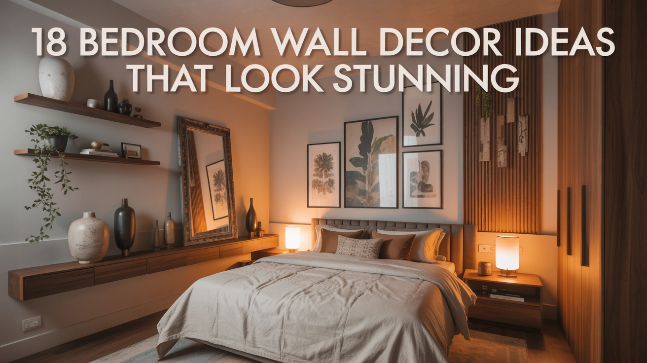 18 Bedroom Wall Decor Ideas That Look Stunning