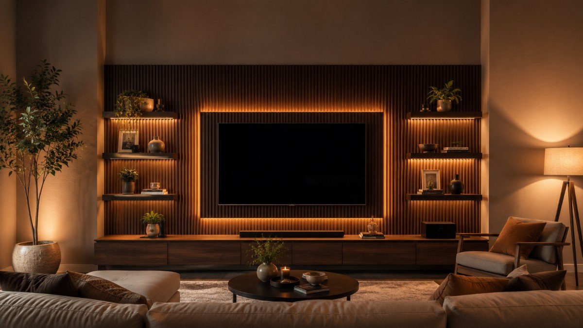 20 Best TV Wall Design Ideas for Living Room Best TV Wall Design Ideas for Living Room