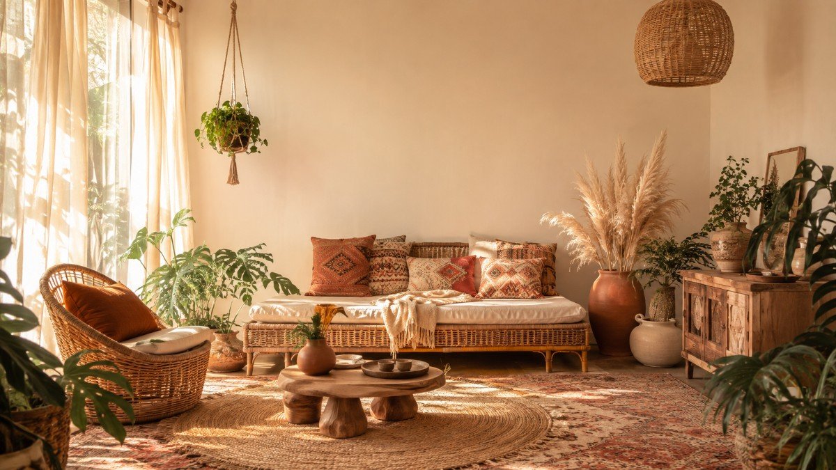 22 Boho Living Room Decor Ideas for a Relaxed Vibe Boho Living Room Decor Ideas for a Relaxed Vibe