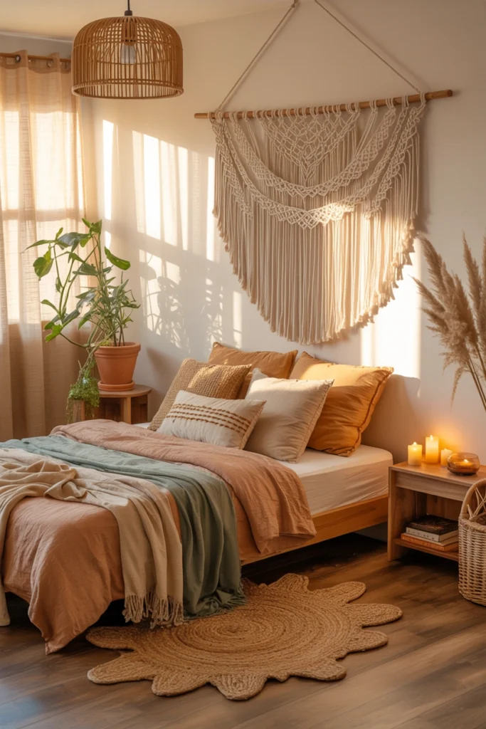 Boho Macramé Wall Art