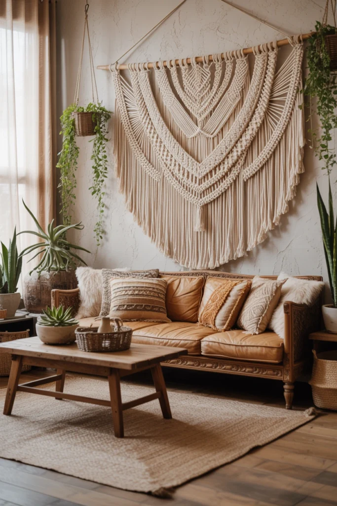 Boho Macramé Wall Hanging