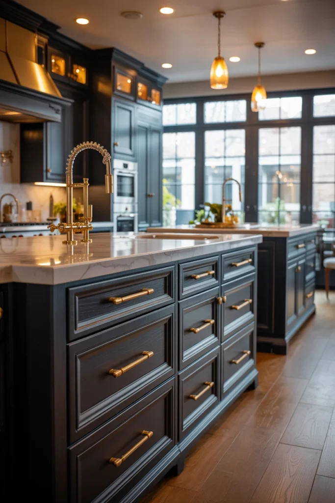 Brushed Gold Hardware