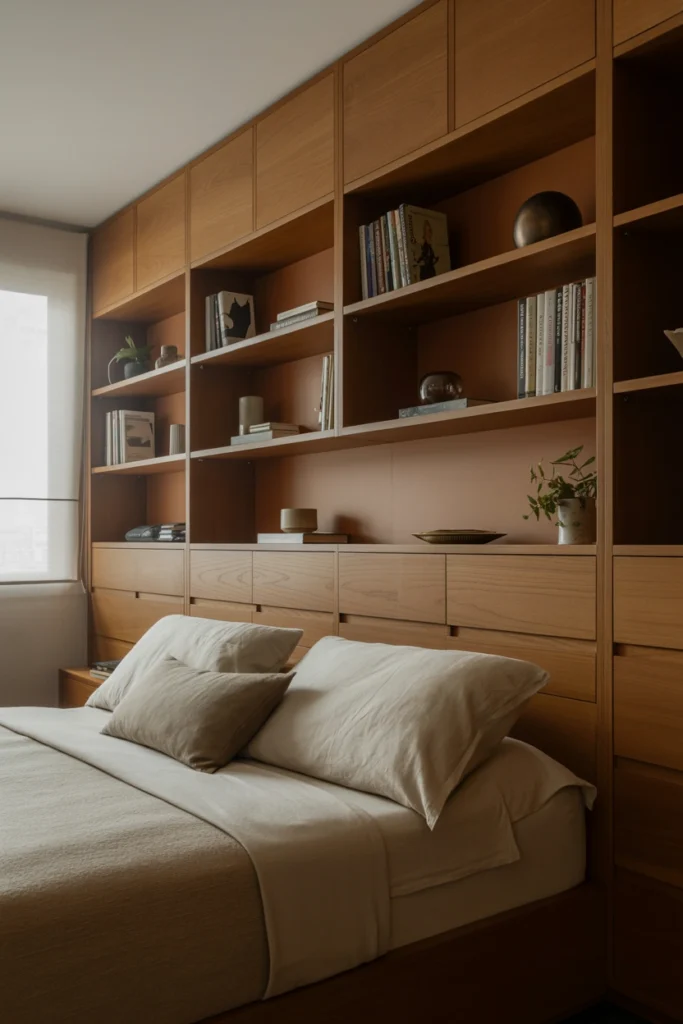 Built-In Storage Headboard