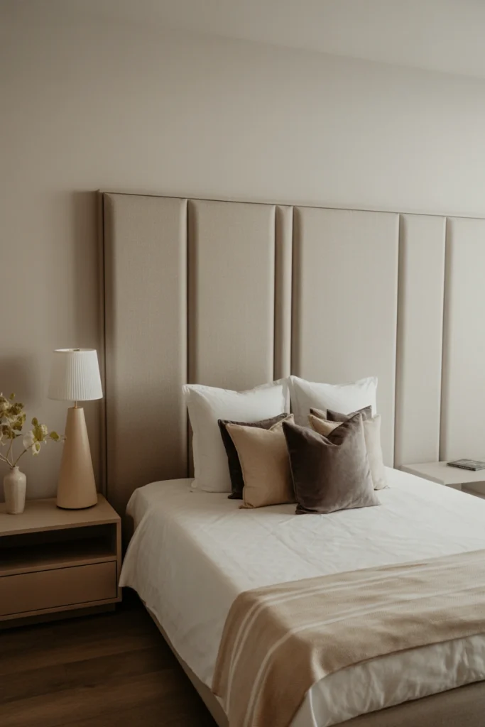 Choose an Oversized Upholstered Headboard