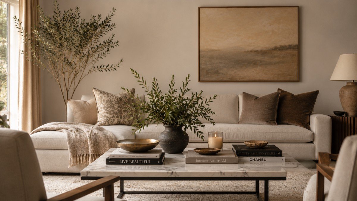 Coffee Table Decor Ideas for Elegant Living Rooms