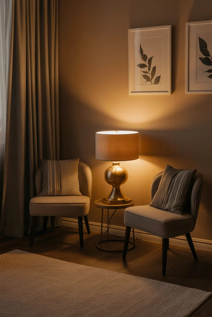 Cozy Reading Corner for Two