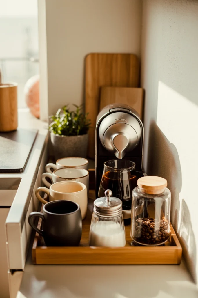 Create a Coffee Station Corner