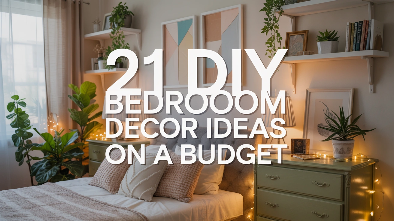 21 DIY Bedroom Decor Ideas on a Budget