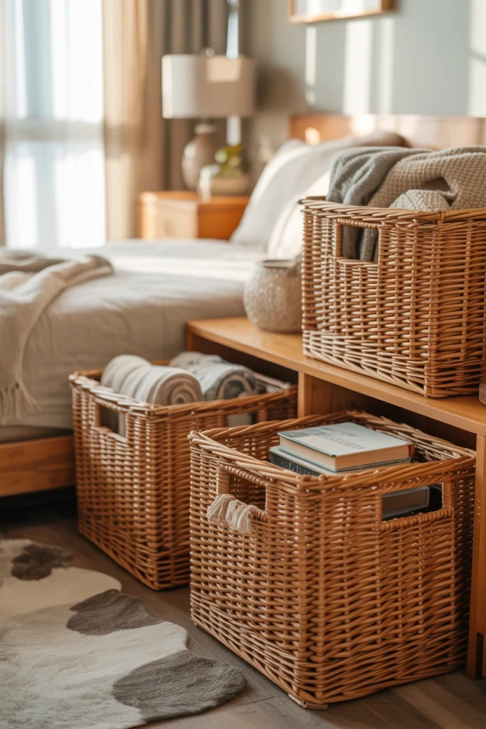 Decorative Basket Storage