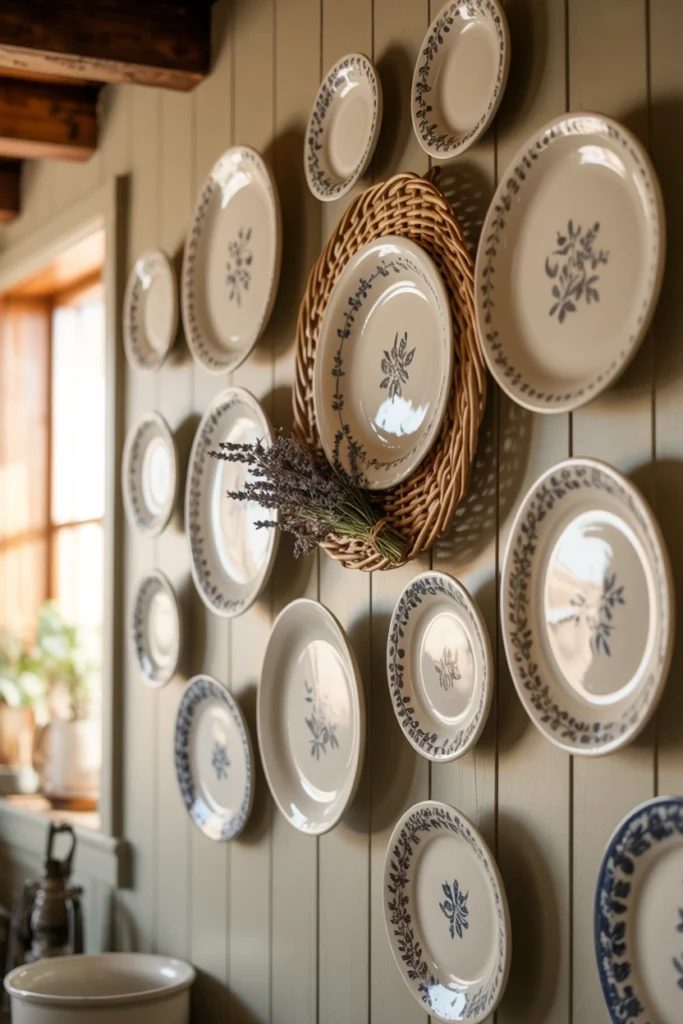 Decorative Plate Wall Display