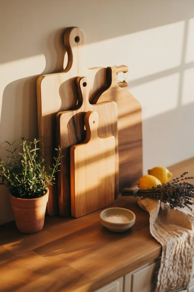 Display Wooden Cutting Boards