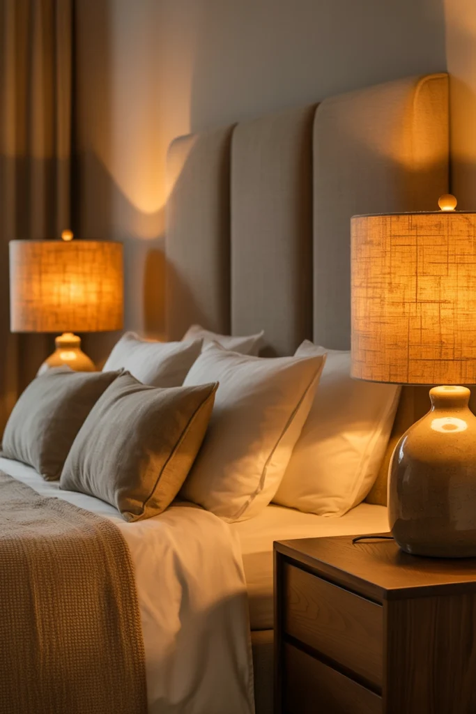 Fabric Lampshades for Soft Light