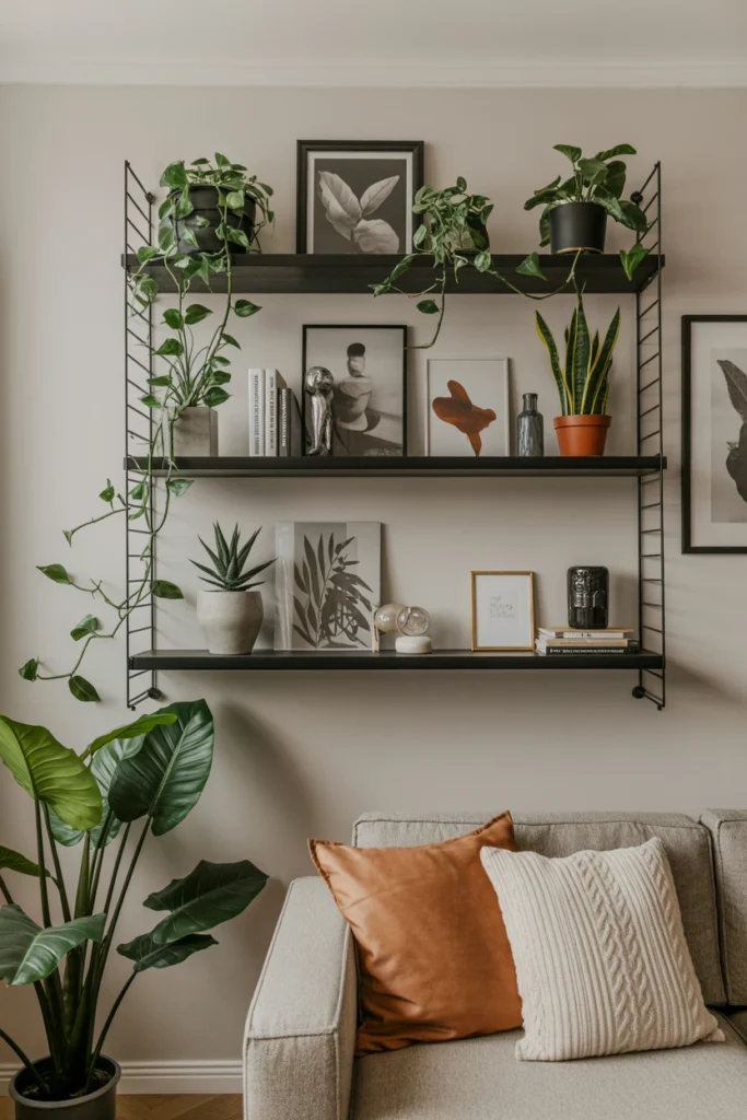 Floating Plant Shelves
