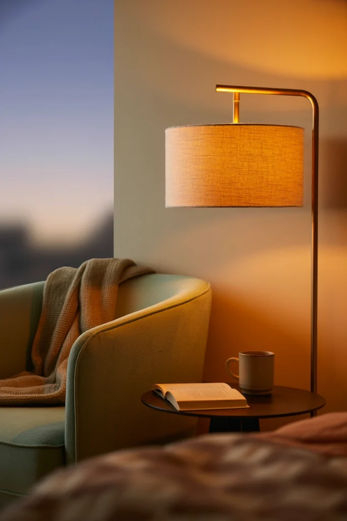 Floor Lamps with Warm Glow