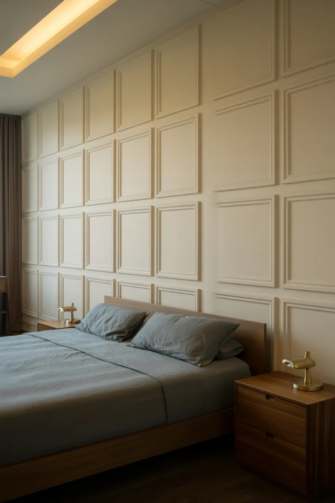 Geometric Wall Molding