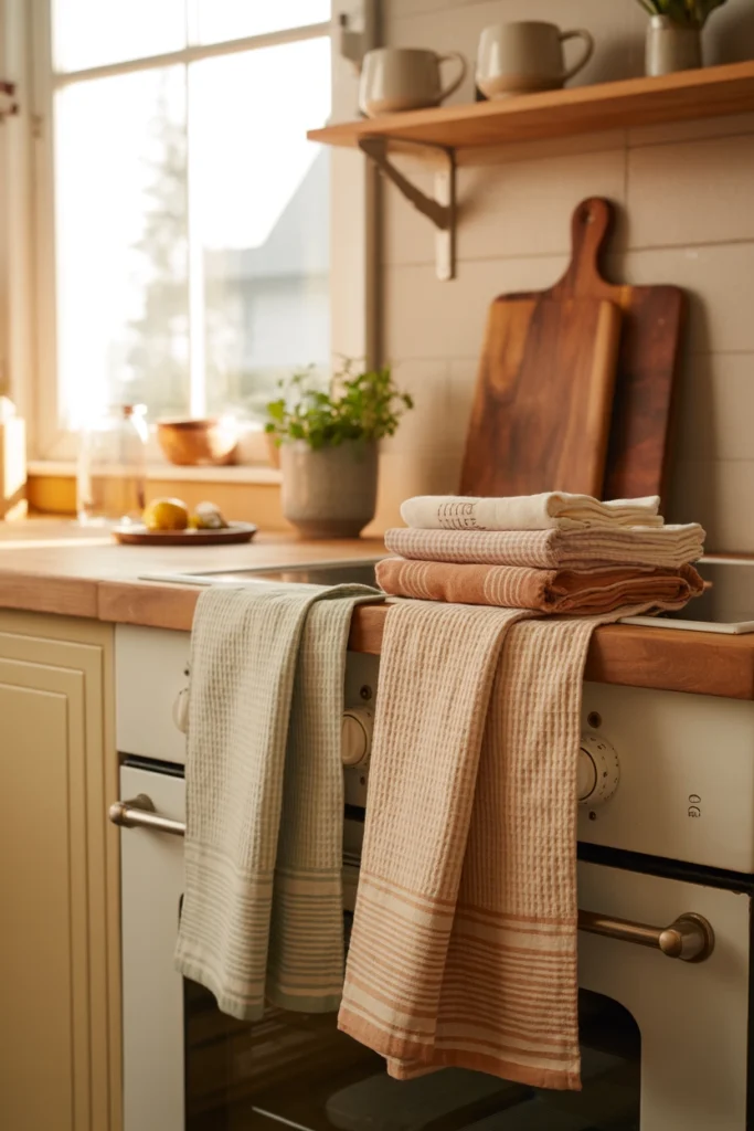 Hang Decorative Kitchen Towels