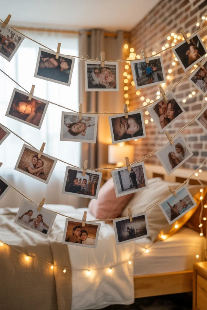 Hanging Photo Display
