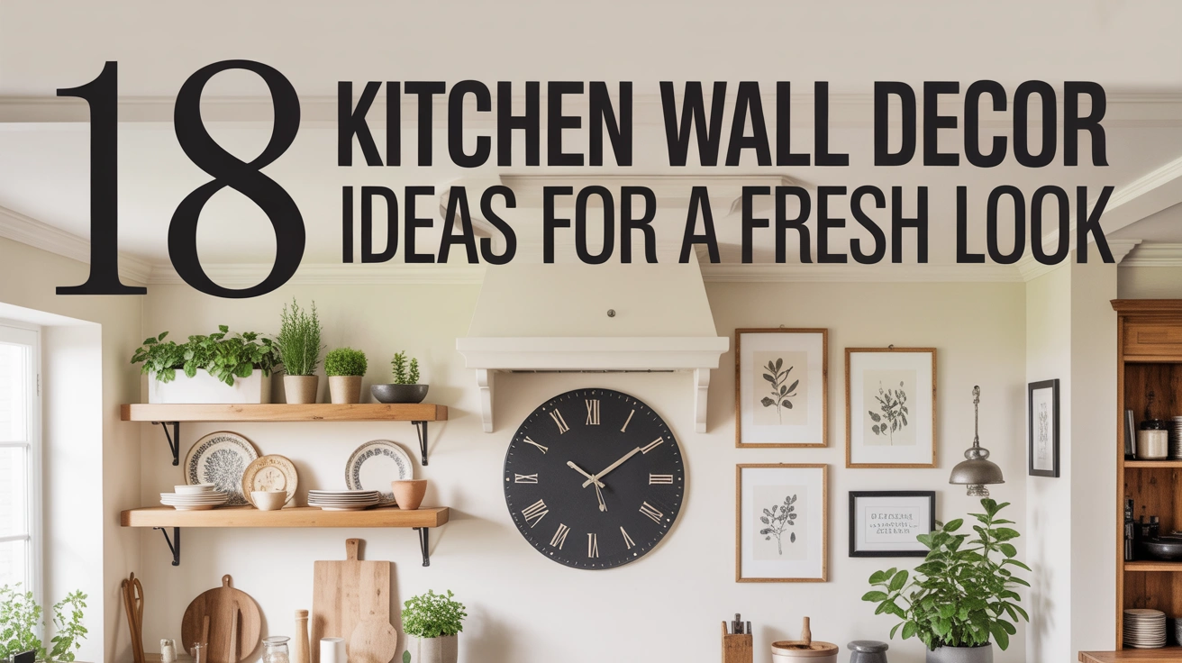 Kitchen Wall Decor Ideas for a Fresh Look