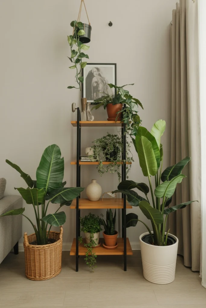 Layered Plant Heights