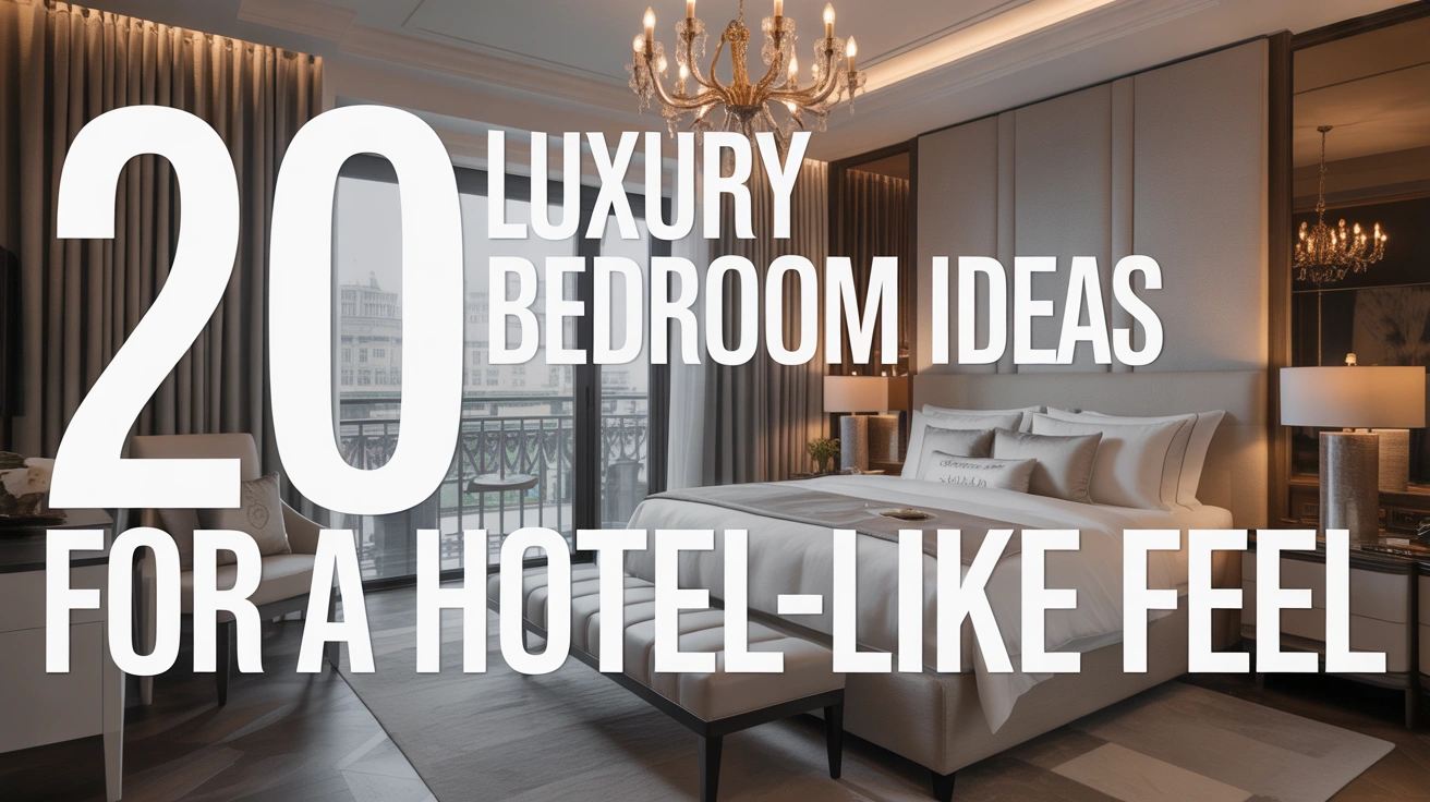 20 Luxury Bedroom Ideas for a Hotel-Like Feel