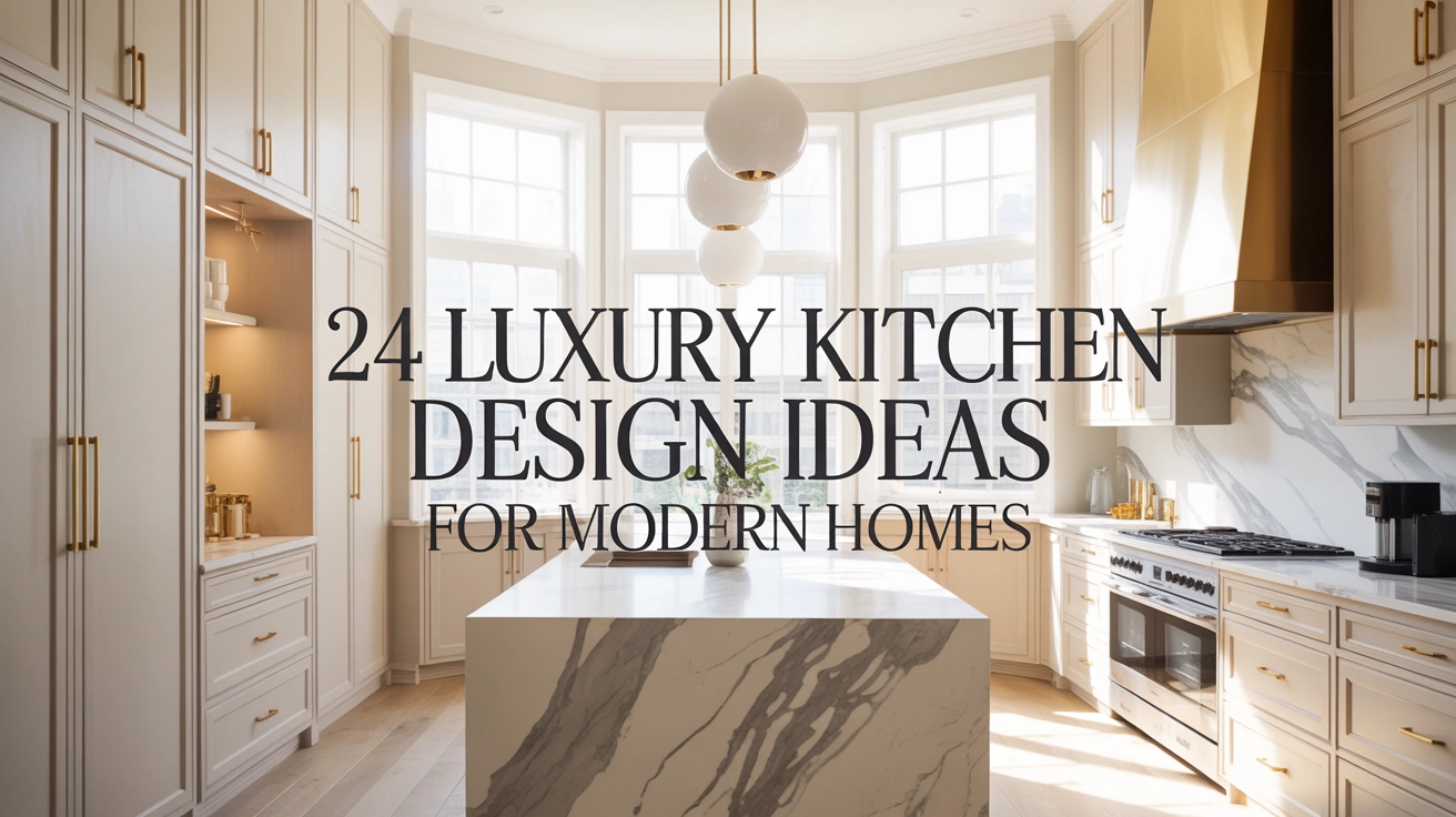 Luxury Kitchen Design Ideas for Modern Homes