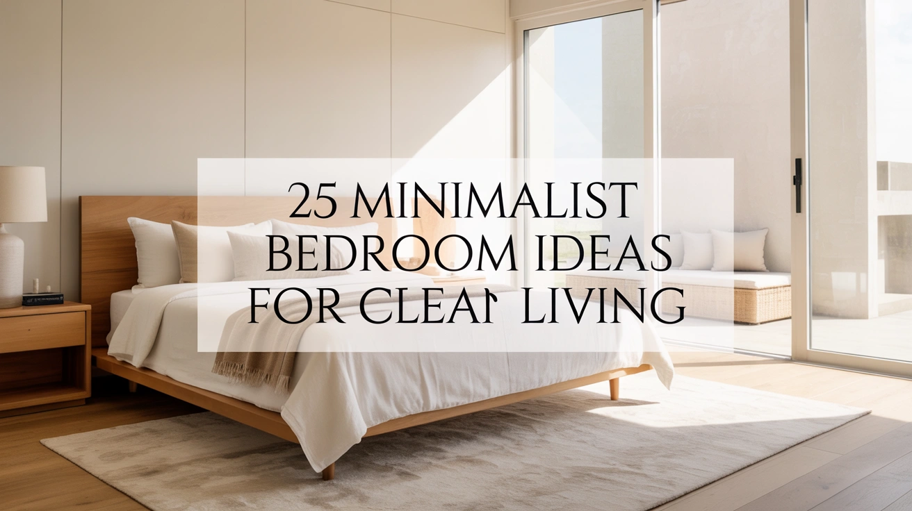 25 Minimalist Bedroom Ideas for Clean Living