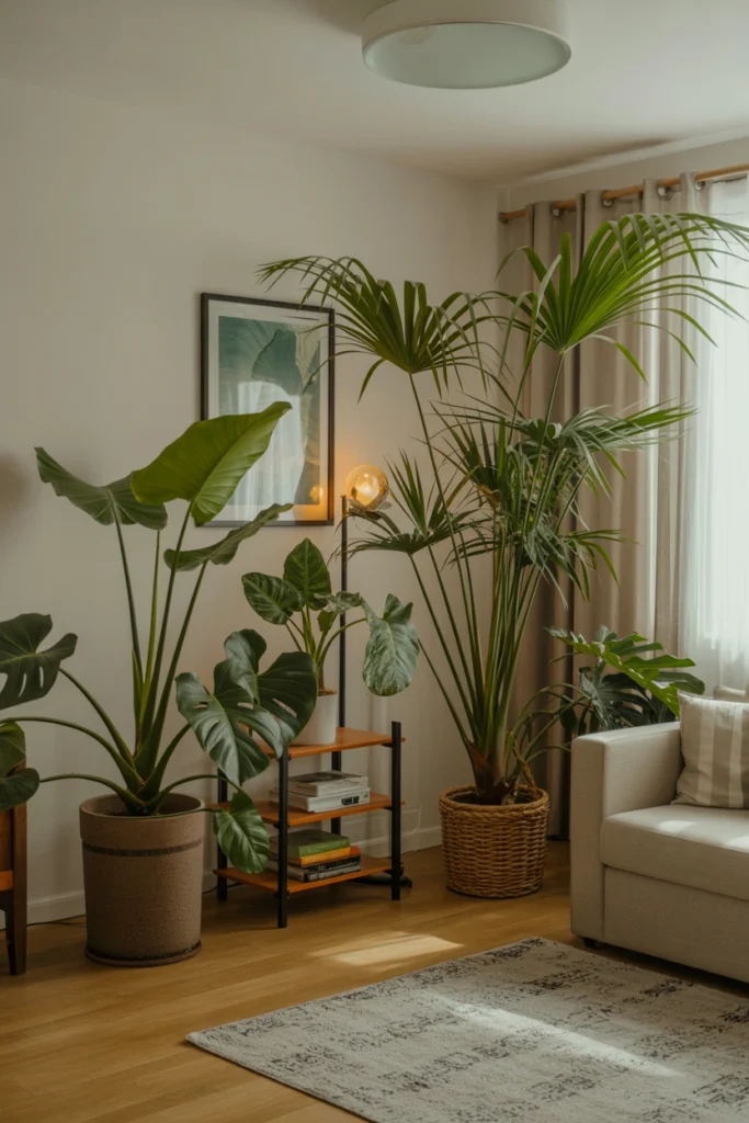 Mixed Tropical Plant Arrangement