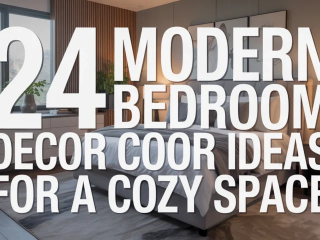Modern Bedroom Decor Ideas for a Cozy Space