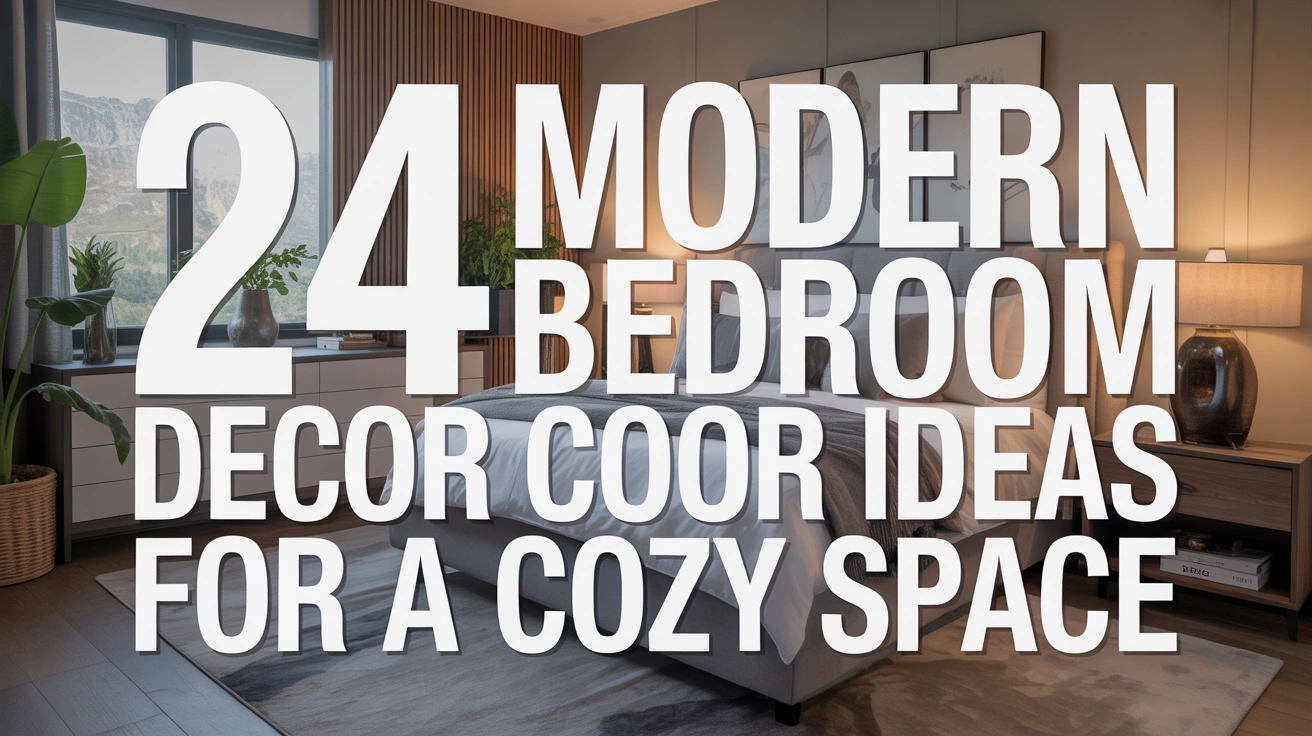 24 Modern Bedroom Decor Ideas for a Cozy Space