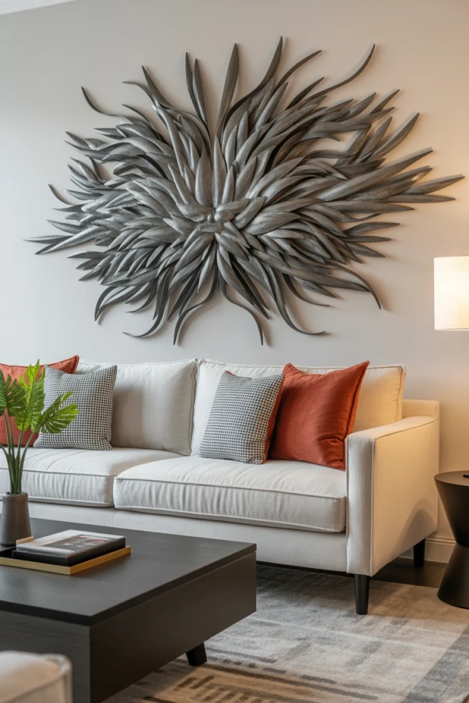 Modern Metal Wall Sculptures
