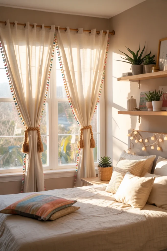 No-Sew Curtain Upgrade
