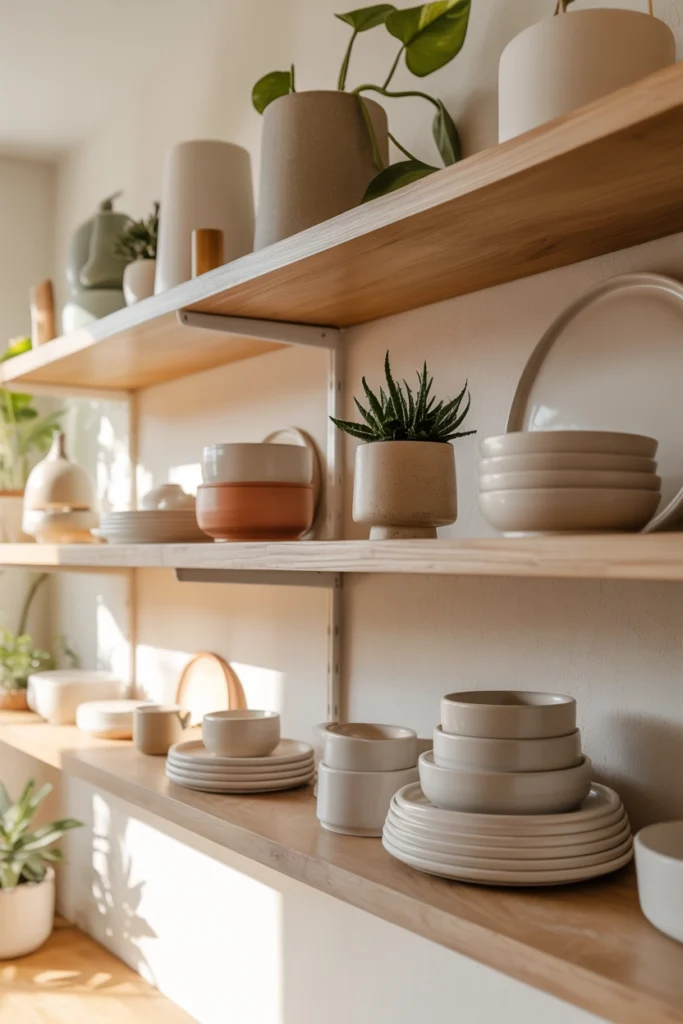 Open Shelf Styling