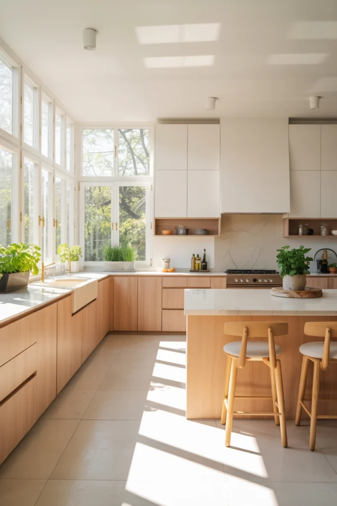 Oversized Kitchen Windows