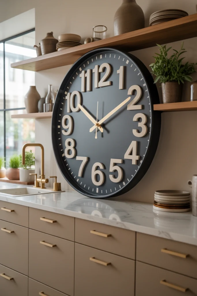 Oversized Wall Clock