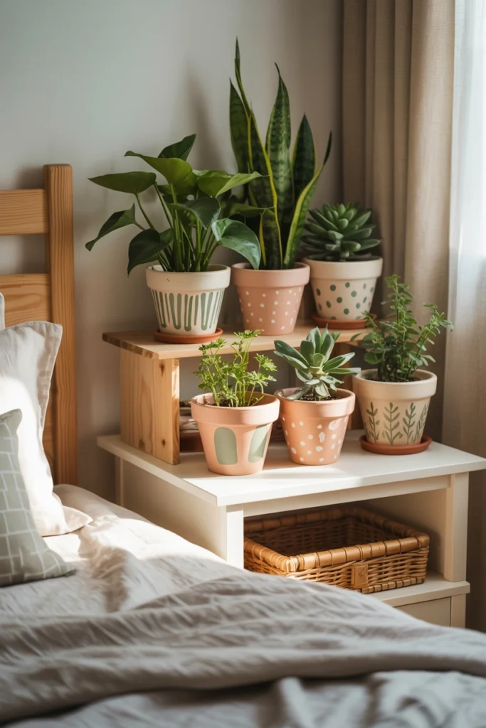 Painted Plant Pots