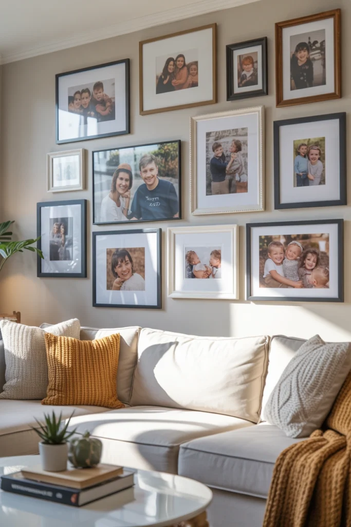Personalized Family Photo Display