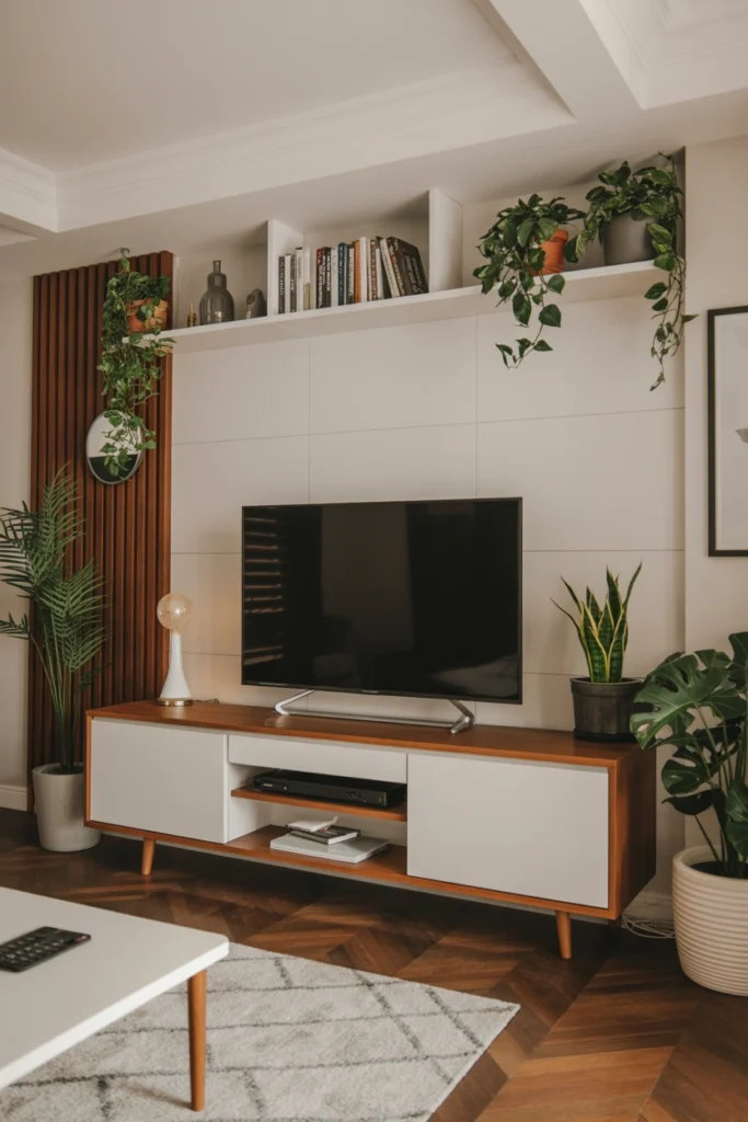 Plant Styling Around the TV