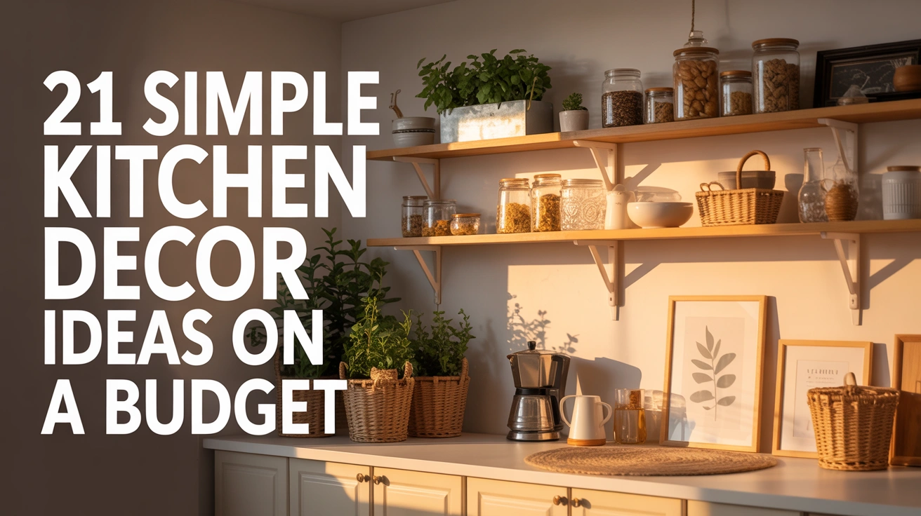 Simple Kitchen Decor Ideas on a Budget