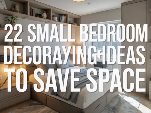 Small Bedroom Decorating Ideas to Save Space